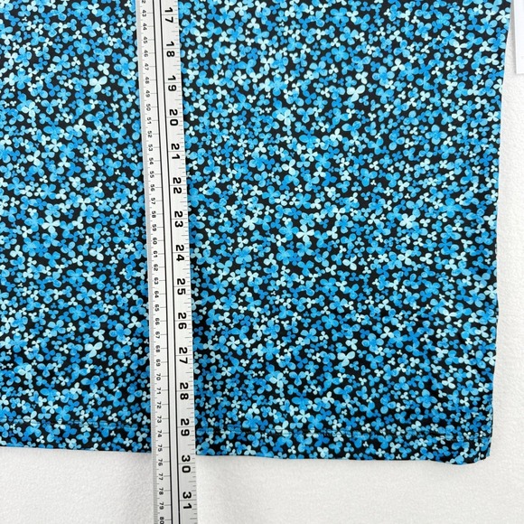 REDVANLY Polo Shirt Size XL Mens Blue Floral Brewer Golf Purepoly NEW - Picture 7 of 8